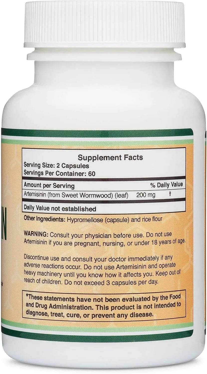 DOUBLE WOOD SUPPLEMENTS - Double Wood Supplements Artemisinin 200Mg. 120 Capsulas - The Red Vitamin MX - Suplementos Alimenticios - {{ shop.shopifyCountryName }}