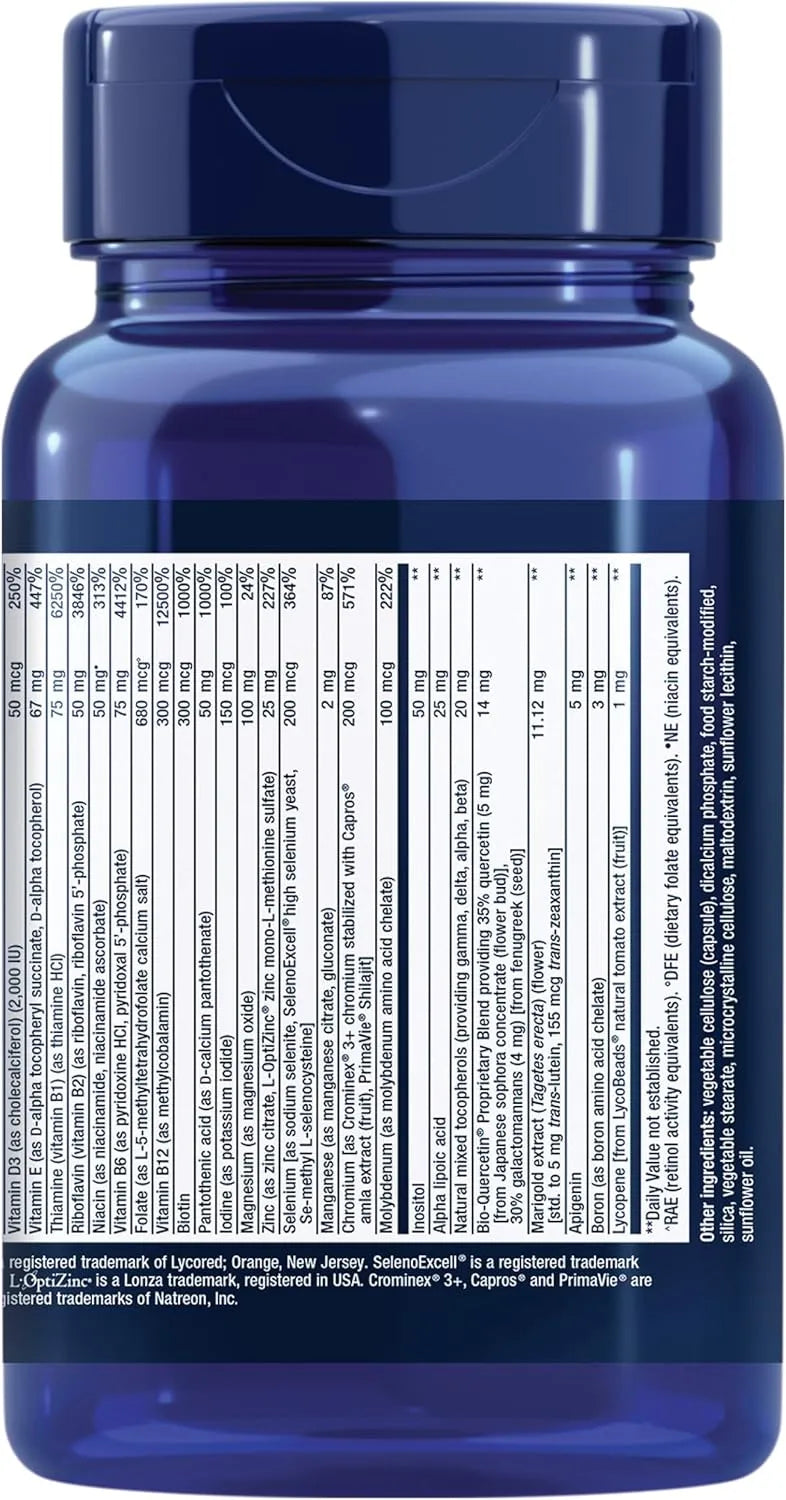 LIFE EXTENSION - Life Extension Two-Per-Day Multivitamin 60 Capsulas - The Red Vitamin MX - Suplementos Alimenticios - {{ shop.shopifyCountryName }}