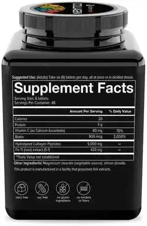 YOUTHEORY - Youtheory Men's Collagen 290 Tabletas - The Red Vitamin MX - Suplementos Alimenticios - {{ shop.shopifyCountryName }}