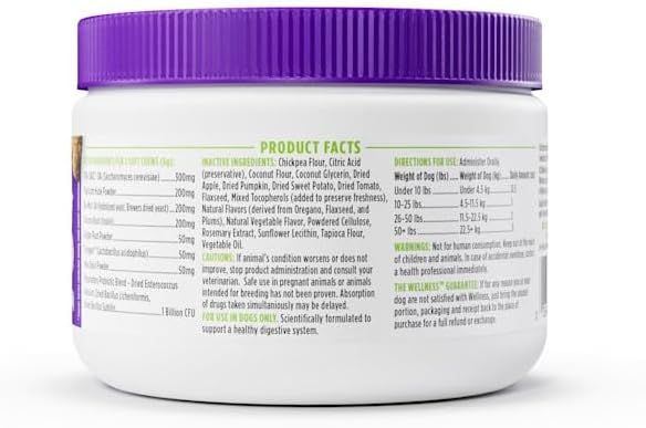 Wellness Belly Pumpkin Patch Flavored Soft Chew Digestive Health 45 Masticables