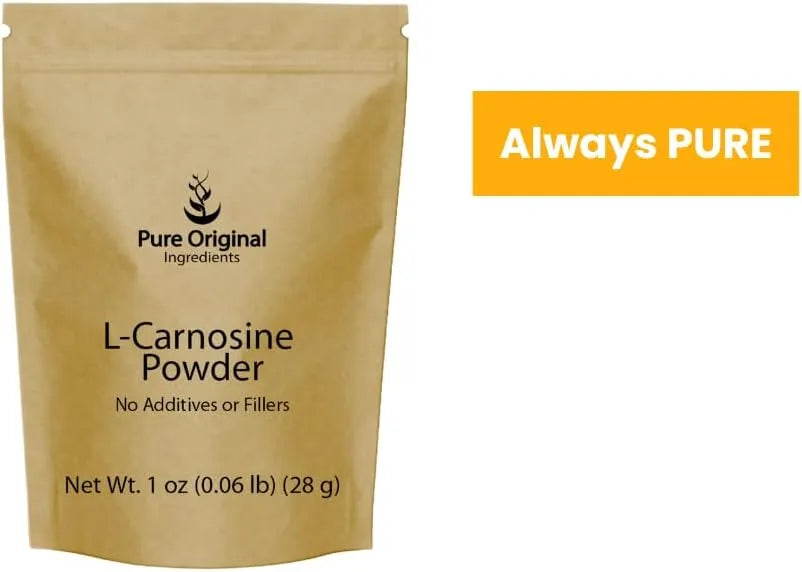PURE ORIGINAL INGREDIENTS - Pure Original Ingredients L-Carnosine Powder 28Gr. - The Red Vitamin MX - Suplementos Alimenticios - {{ shop.shopifyCountryName }}