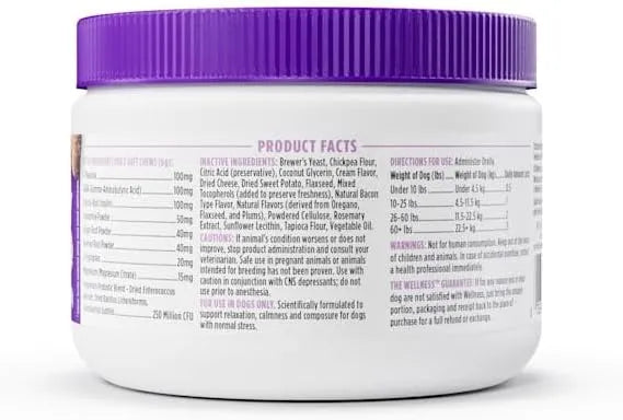 WELLNESS - Wellness Tasty Cheese Flavored Soft Chews Calming 45 Masticables - The Red Vitamin MX - Relajantes Para Perros - {{ shop.shopifyCountryName }}