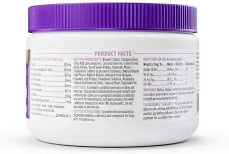 WELLNESS - Wellness Tasty Cheese Flavored Soft Chews Calming 45 Masticables - The Red Vitamin MX - Relajantes Para Perros - {{ shop.shopifyCountryName }}