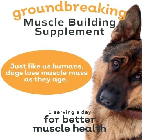 MYOS Canine Muscle Formula All-Natural Muscle Building Supplement 360Gr.