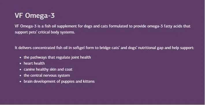 STANDARD PROCESS - Standard Process Inc. VF Omega-3 for Pets 90 Capsulas Blandas - The Red Vitamin MX - Aceite De Pescado Para Perros - {{ shop.shopifyCountryName }}