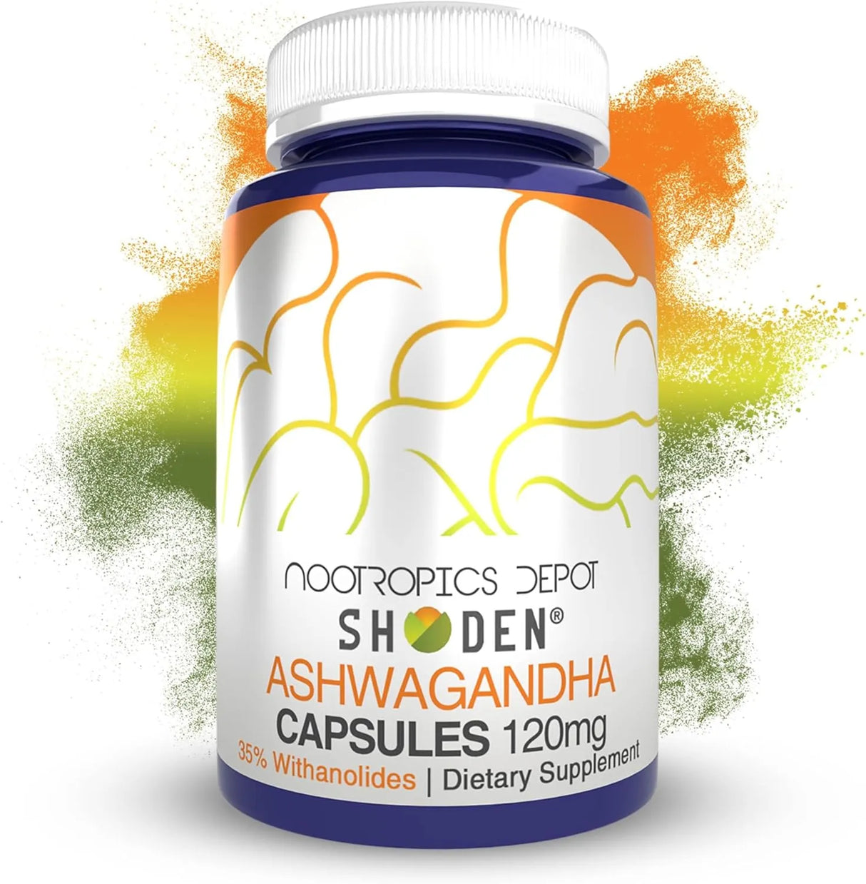 NOOTROPICS DEPOT - Nootropics Depot Shoden Ashwagandha 120Mg. 90 Capsulas - The Red Vitamin MX - Suplementos Alimenticios - {{ shop.shopifyCountryName }}