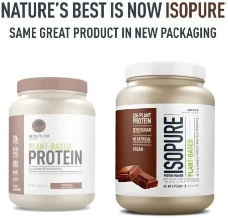 ISOPURE - Isopure Plant-Based Protein Powder 20g 20 Servicios Chocolate 621Gr. - The Red Vitamin MX - Suplementos Alimenticios - {{ shop.shopifyCountryName }}