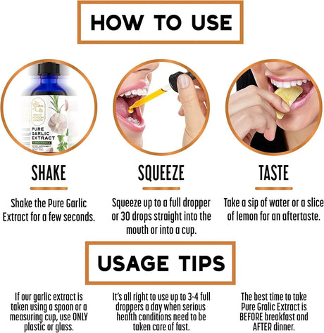 BRIGHT HORIZON HEALTH - Bright Horizon Health Pure Garlic Extract with Allicin Classic Formula 30Ml. - The Red Vitamin MX - Suplementos Alimenticios - {{ shop.shopifyCountryName }}