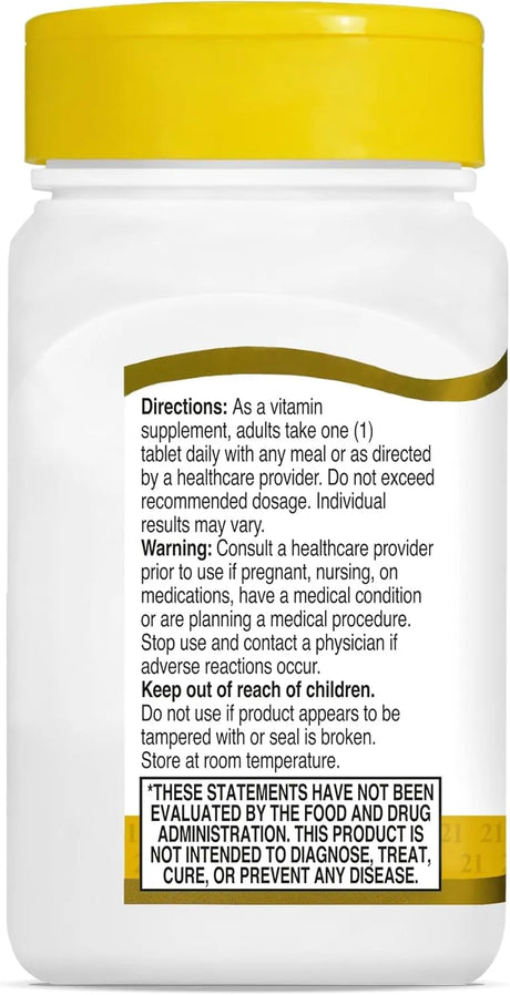 21ST CENTURY - 21st Century B 100 Complex 60 Tabletas - The Red Vitamin MX - Suplementos Alimenticios - {{ shop.shopifyCountryName }}