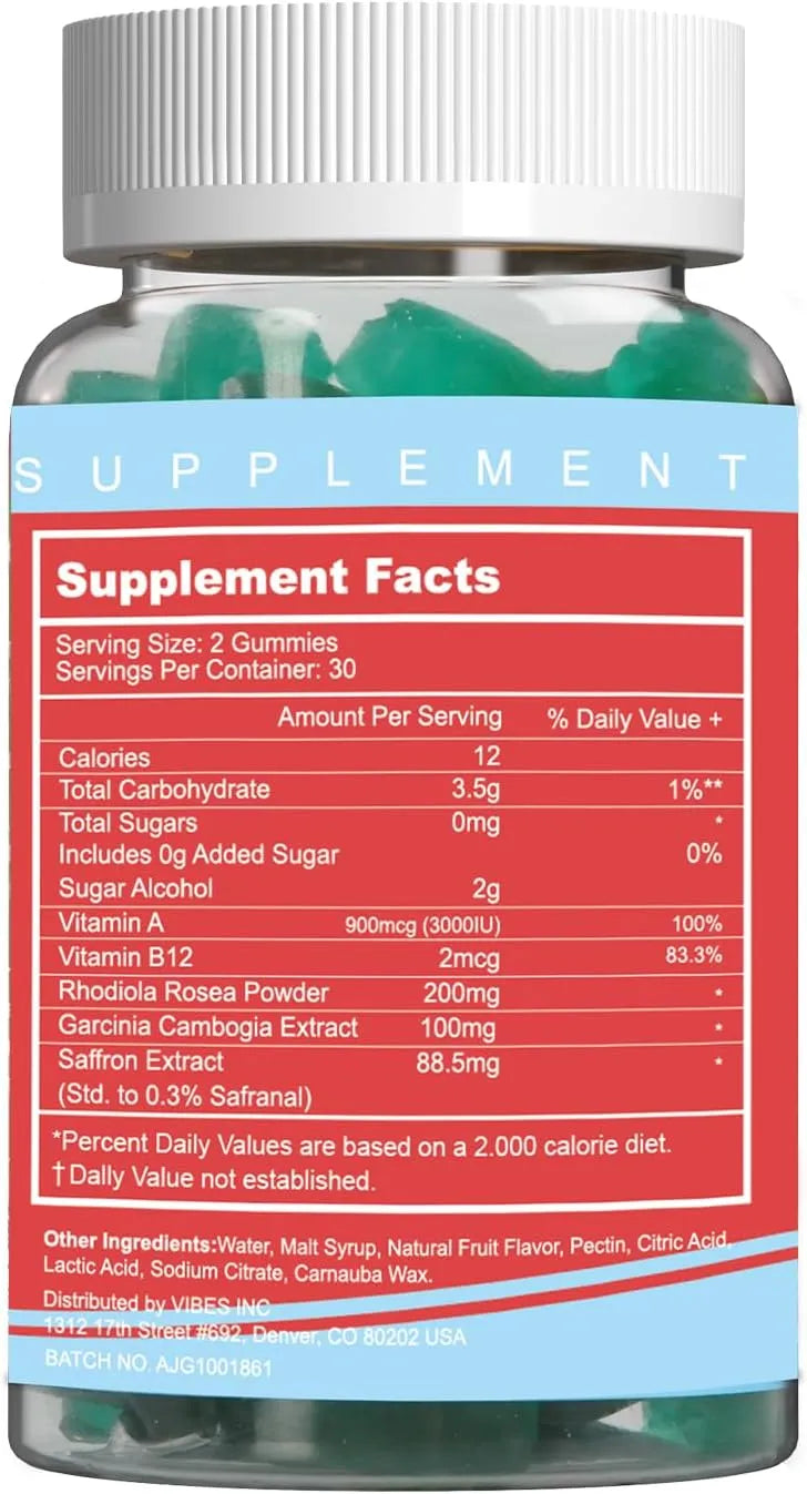 EAZGOO - EAZGOO Saffron Gummies 60 Gomitas 2 Pack - The Red Vitamin MX - Suplementos Alimenticios - {{ shop.shopifyCountryName }}