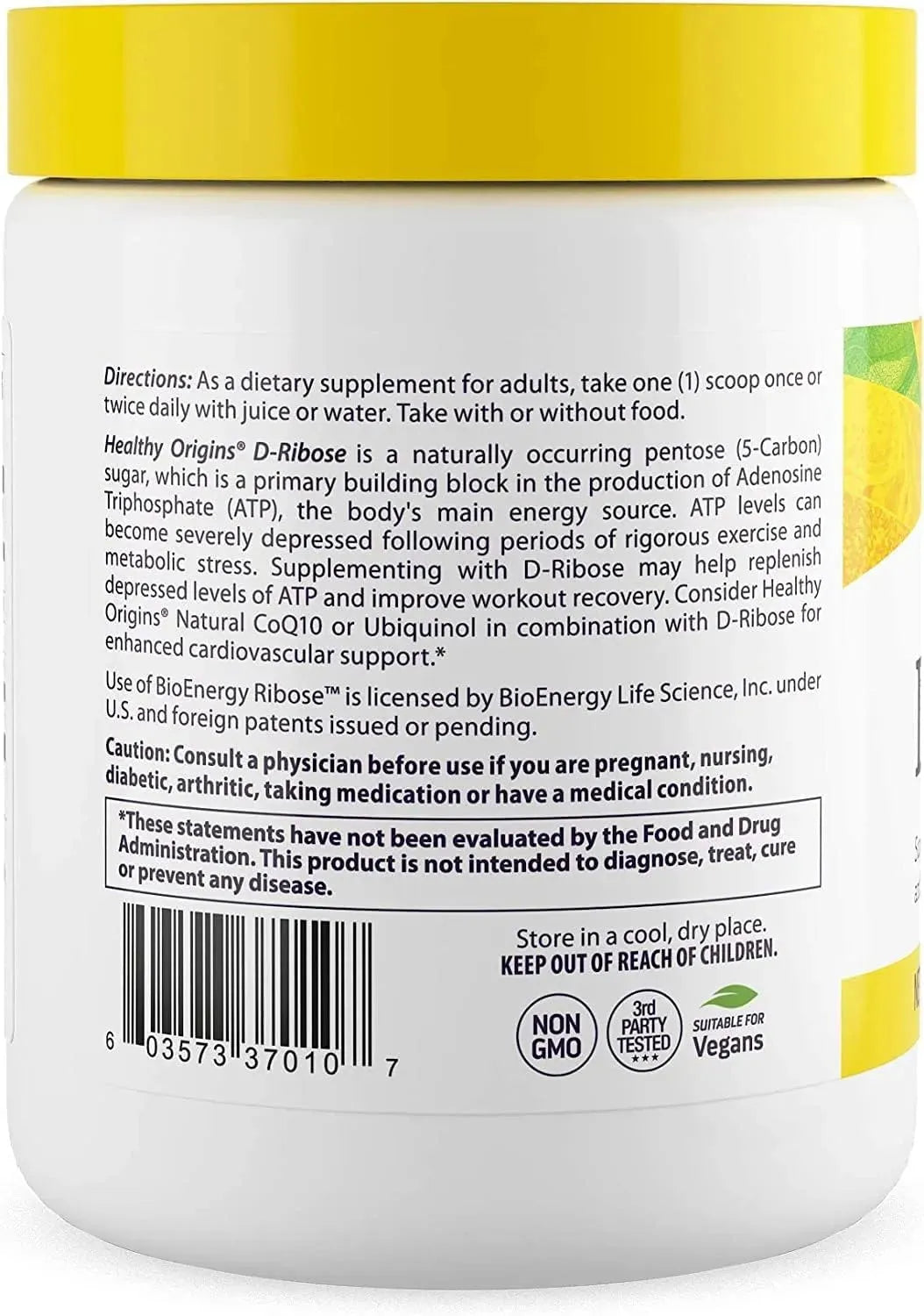 HEALTHY ORIGINS - Healthy Origins D-Ribose Powder 300Gr. - The Red Vitamin MX - Suplementos Alimenticios - {{ shop.shopifyCountryName }}