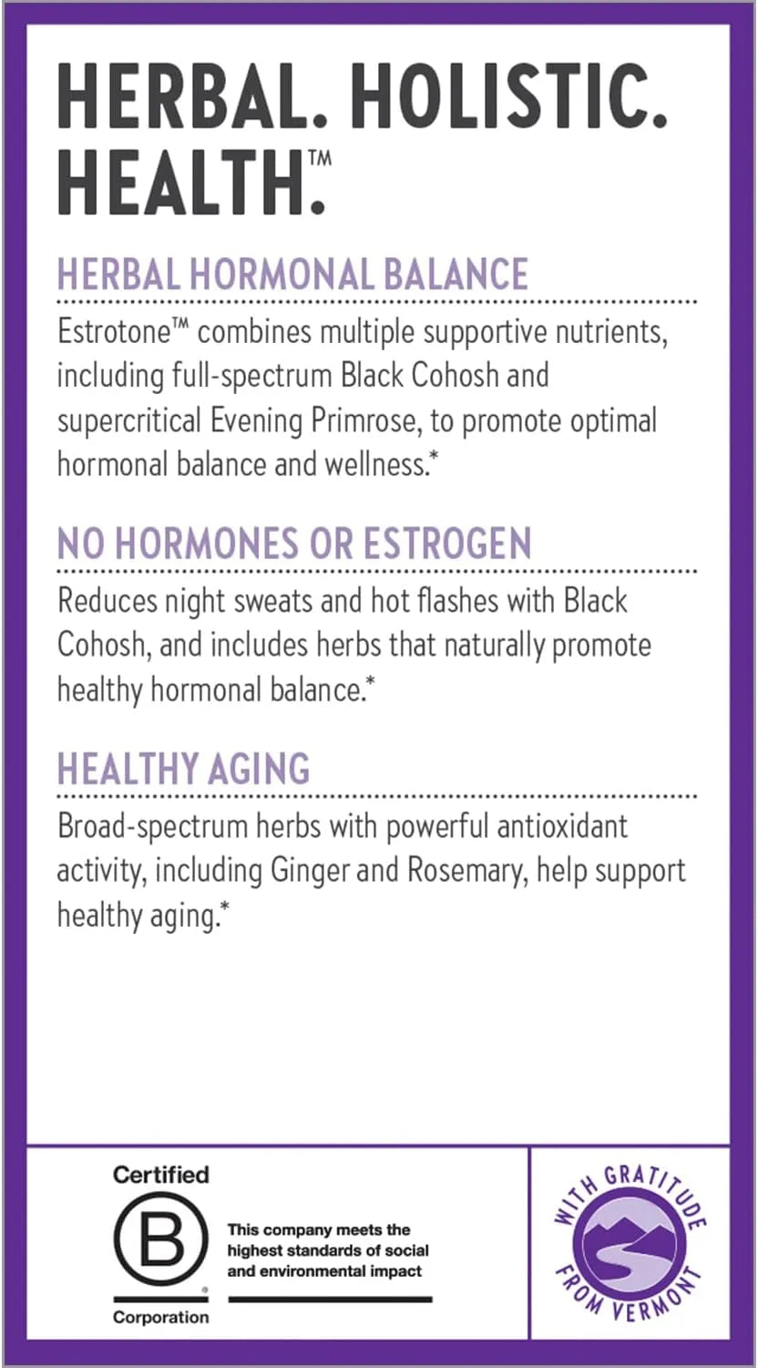 NEW CHAPTER - New Chapter Estrotone Peri-Menopause Supplement 30 Capsulas - The Red Vitamin MX - Suplementos Alimenticios - {{ shop.shopifyCountryName }}