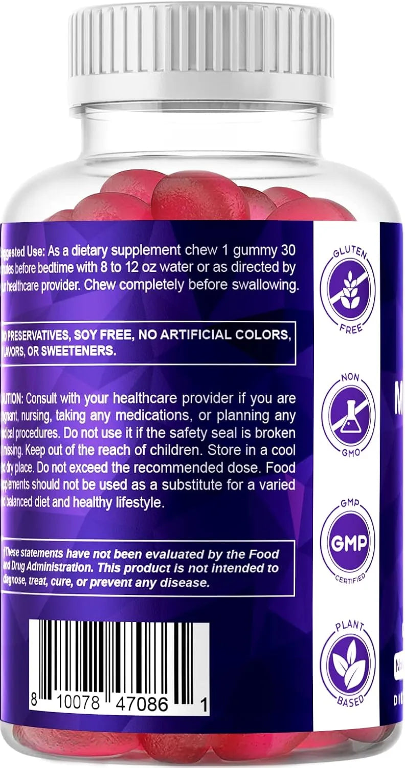 VITAMATIC - Vitamatic Melatonin 10Mg. Gummies 60 Gomitas 2 Pack - The Red Vitamin MX - Suplementos Alimenticios - {{ shop.shopifyCountryName }}