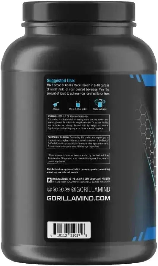 GORILLA MODE - Gorilla Mode Premium Whey Protein Cookies and Cream 1068Gr. - The Red Vitamin MX - Suplementos Alimenticios - {{ shop.shopifyCountryName }}