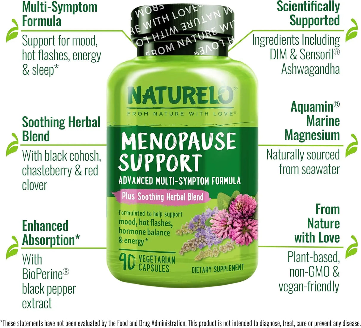 NATURELO - NATURELO Menopause Support 90 Capsulas 2 Pack - The Red Vitamin MX - Suplementos Alimenticios - {{ shop.shopifyCountryName }}