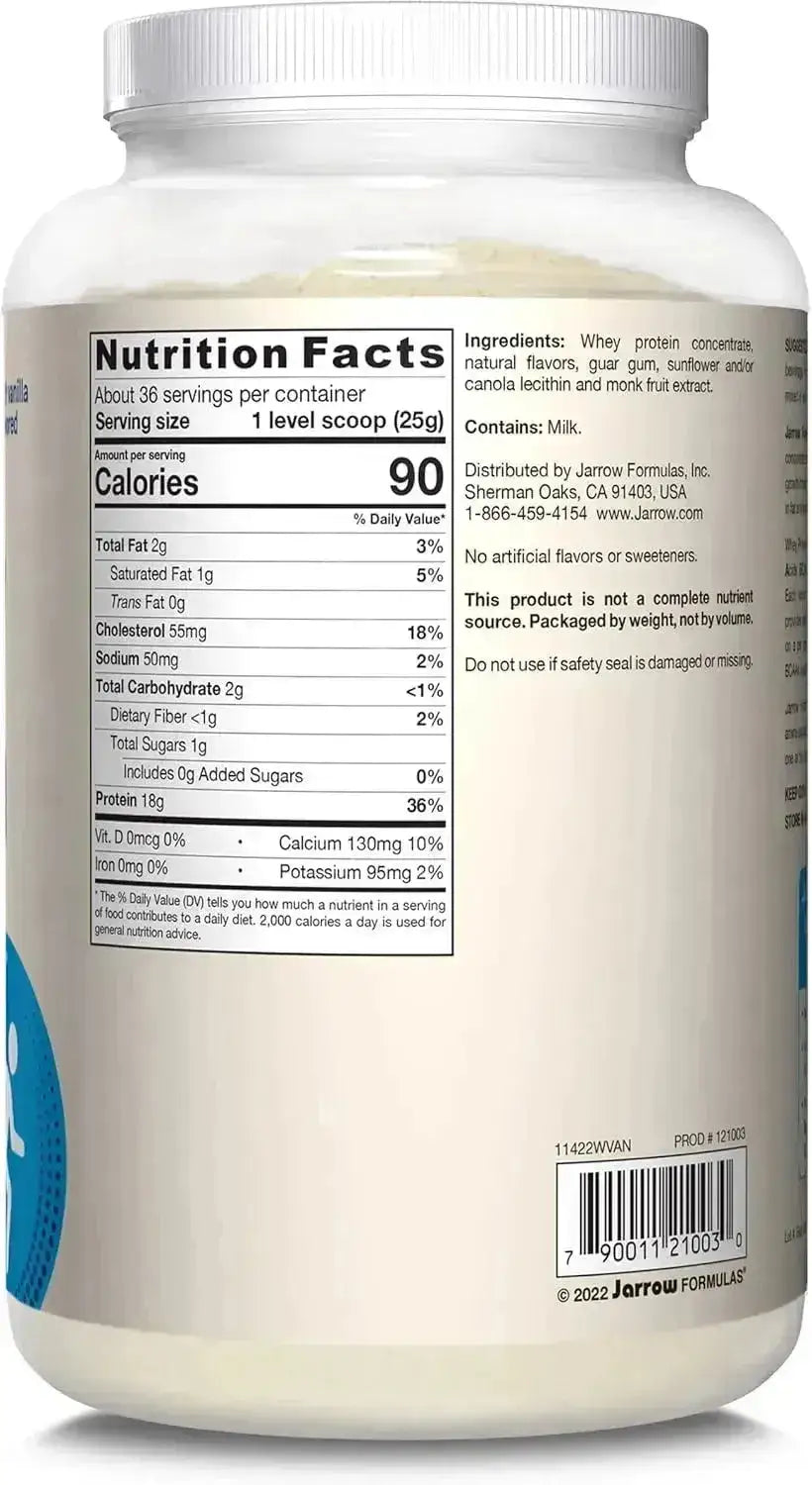 JARROW FORMULAS - Jarrow Formulas Whey Protein Vanilla 908Gr. - The Red Vitamin MX - Suplementos Alimenticios - {{ shop.shopifyCountryName }}