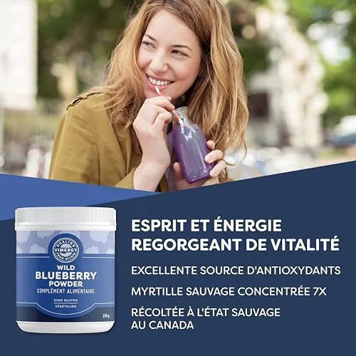 VIMERGY - Vimergy Wild Blueberry Powder 250Gr. - The Red Vitamin MX - Suplementos Alimenticios - {{ shop.shopifyCountryName }}