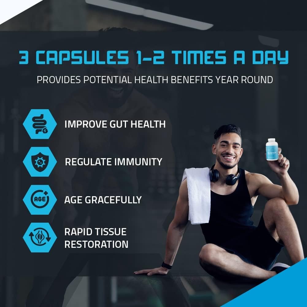 TBR Labs Pure Bovine Colostrum 180 Capsulas