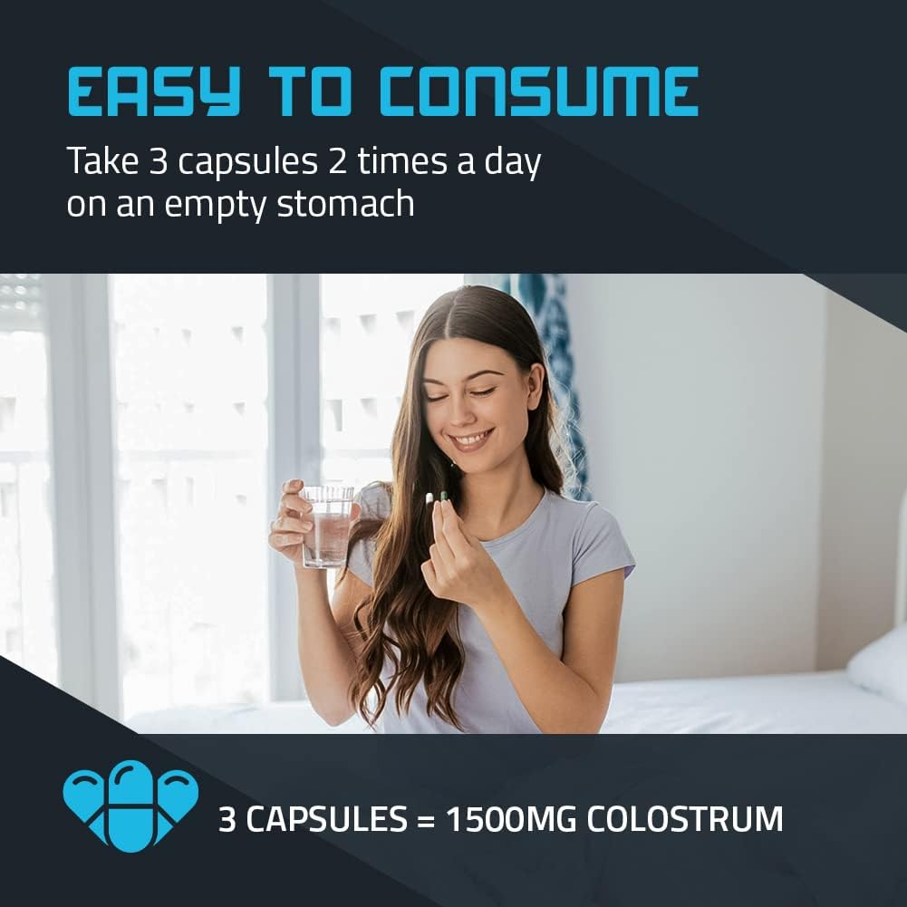 TBR Labs Pure Bovine Colostrum 180 Capsulas