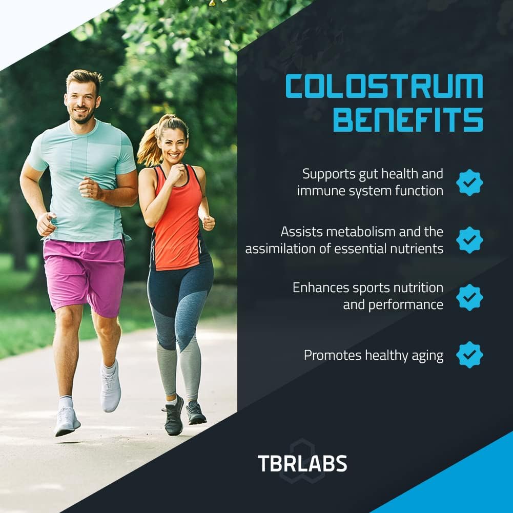 TBR Labs Pure Bovine Colostrum 180 Capsulas