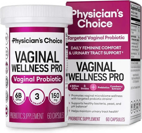 PHYSICIAN'S CHOICE - Physician's CHOICE Vaginal Probiotics for Women - The Red Vitamin MX - Suplementos Alimenticios - {{ shop.shopifyCountryName }}
