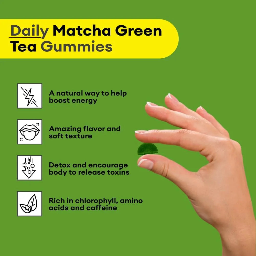 VITAPATCH - VitaPatch Matcha Green Tea Extract Gummy 60 Gomitas - The Red Vitamin MX - Suplementos Alimenticios - {{ shop.shopifyCountryName }}