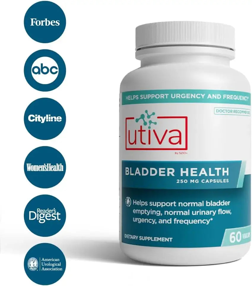 UTIVA - Utiva Bladder Health 60 Capsulas - The Red Vitamin MX - Suplementos Alimenticios - {{ shop.shopifyCountryName }}