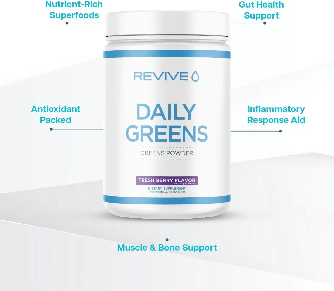 REVIVE - Revive MD Daily Green Powder Superfood Espresso 30 Servicios 390Gr. - The Red Vitamin MX - Suplementos Alimenticios - {{ shop.shopifyCountryName }}