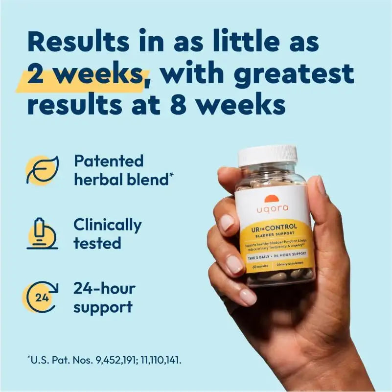 UQORA - Uqora in Control Bladder Support 60 Capsulas - The Red Vitamin MX - Suplementos Alimenticios - {{ shop.shopifyCountryName }}