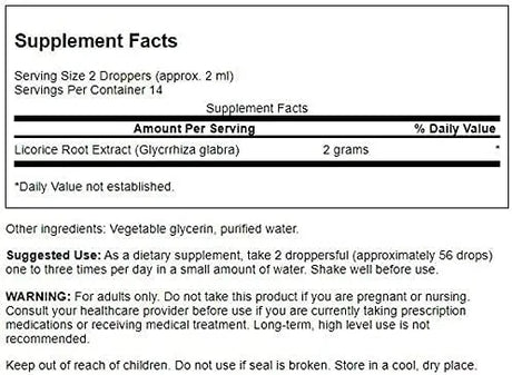 SWANSON - Swanson Licorice Root Liquid Extract 1 Fl.Oz. - The Red Vitamin MX - Suplementos Alimenticios - {{ shop.shopifyCountryName }}