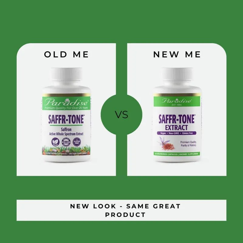 PARADISE HERBS - Paradise Herbs Saffr-Tone Saffron Extract 60 Capsulas - The Red Vitamin MX - Suplementos Alimenticios - {{ shop.shopifyCountryName }}