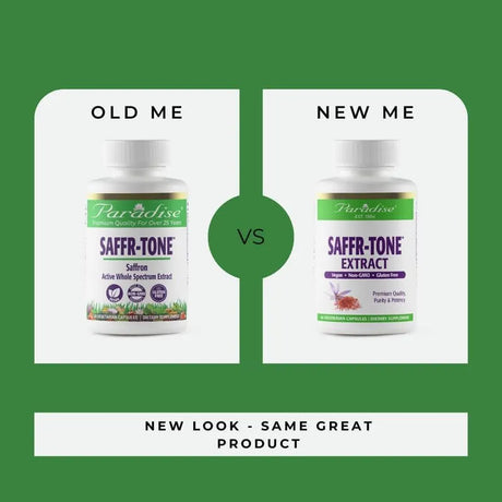 PARADISE HERBS - Paradise Herbs Saffr-Tone Saffron Extract 60 Capsulas - The Red Vitamin MX - Suplementos Alimenticios - {{ shop.shopifyCountryName }}