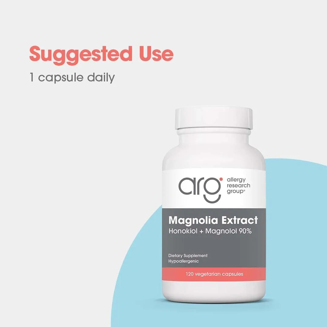 ALLERGY RESEARCH GROUP - Allergy Research Group Magnolia Extract 120 Capsulas - The Red Vitamin MX - Suplementos Alimenticios - {{ shop.shopifyCountryName }}