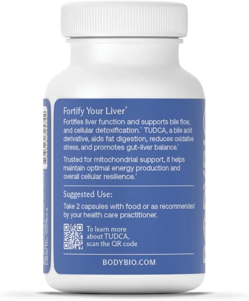 BODYBIO - BodyBio Tudca for Liver Health 60 Capsulas - The Red Vitamin MX - Suplementos Alimenticios - {{ shop.shopifyCountryName }}