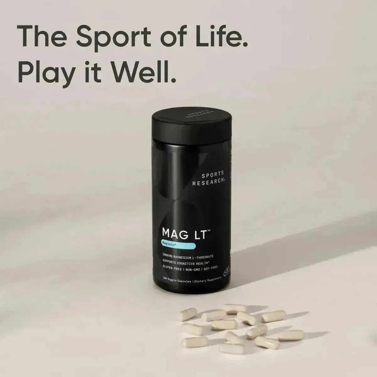 SPORTS RESEARCH - Sports Research Magtein Magnesium L-Threonate 180 Capsulas - The Red Vitamin MX - Suplementos Alimenticios - {{ shop.shopifyCountryName }}