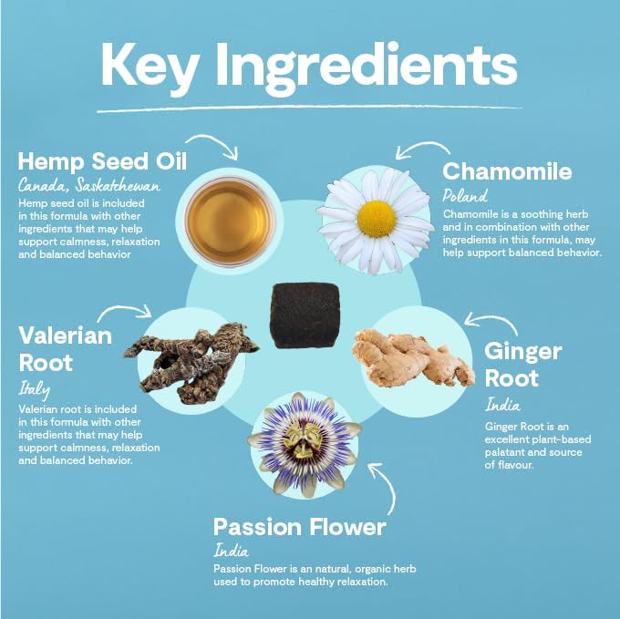 Open Farm Calming Chews 90 Masticables