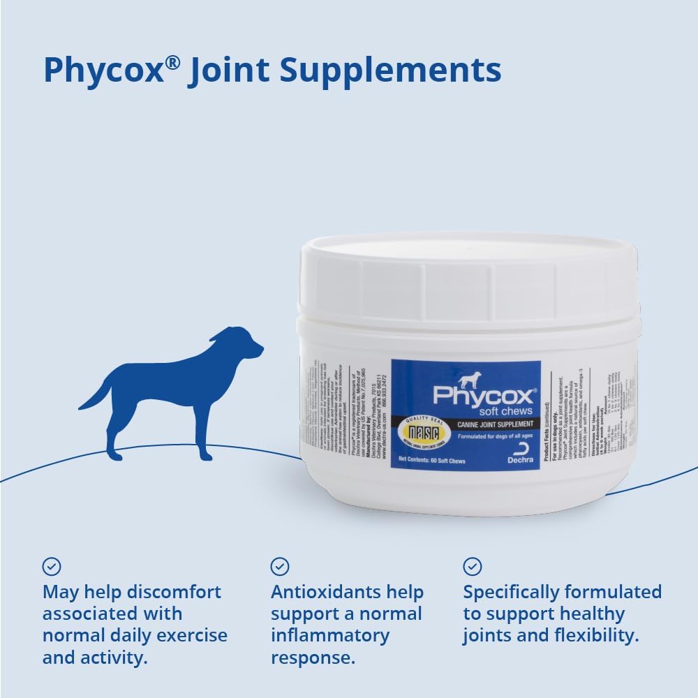PhyCox Canine Joint Support 60 Masticables