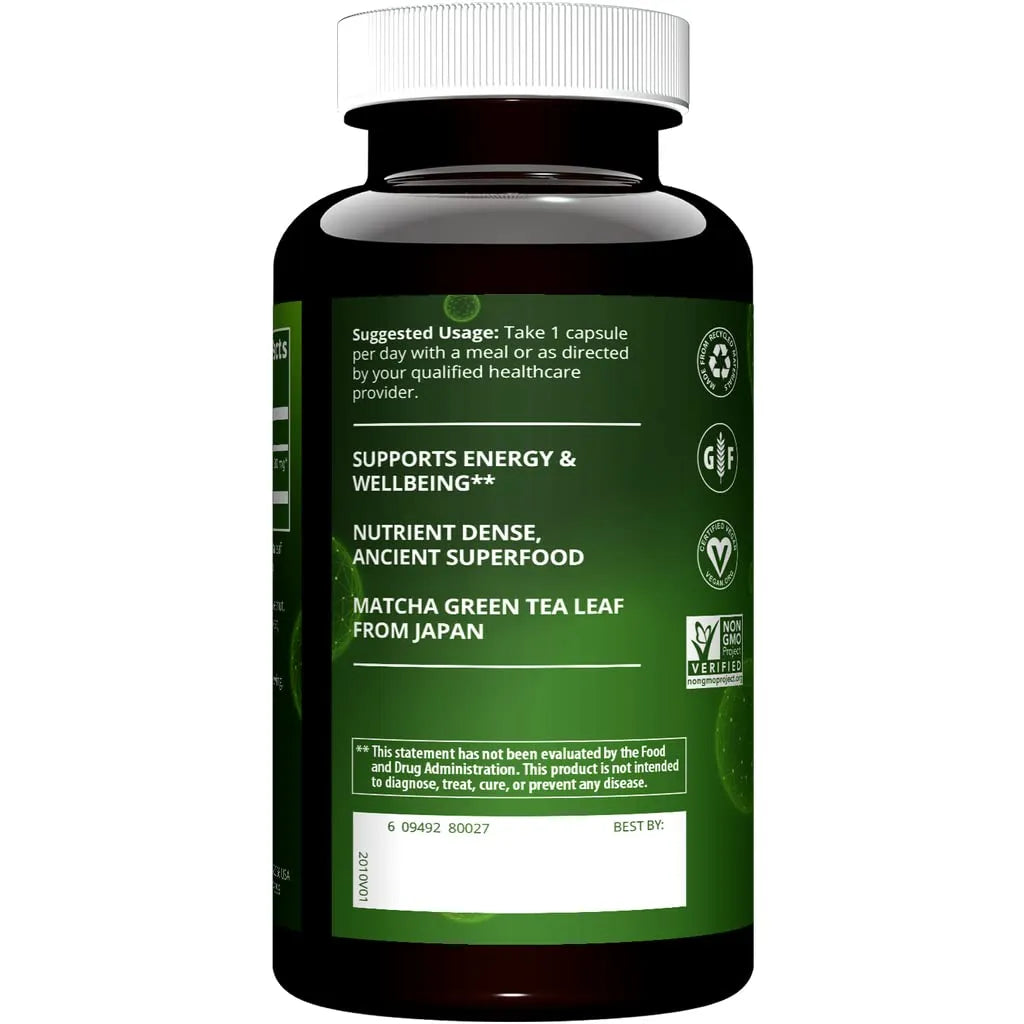 MRM - MRM Matcha Green Tea 60 Capsulas - The Red Vitamin MX - Suplementos Alimenticios - {{ shop.shopifyCountryName }}