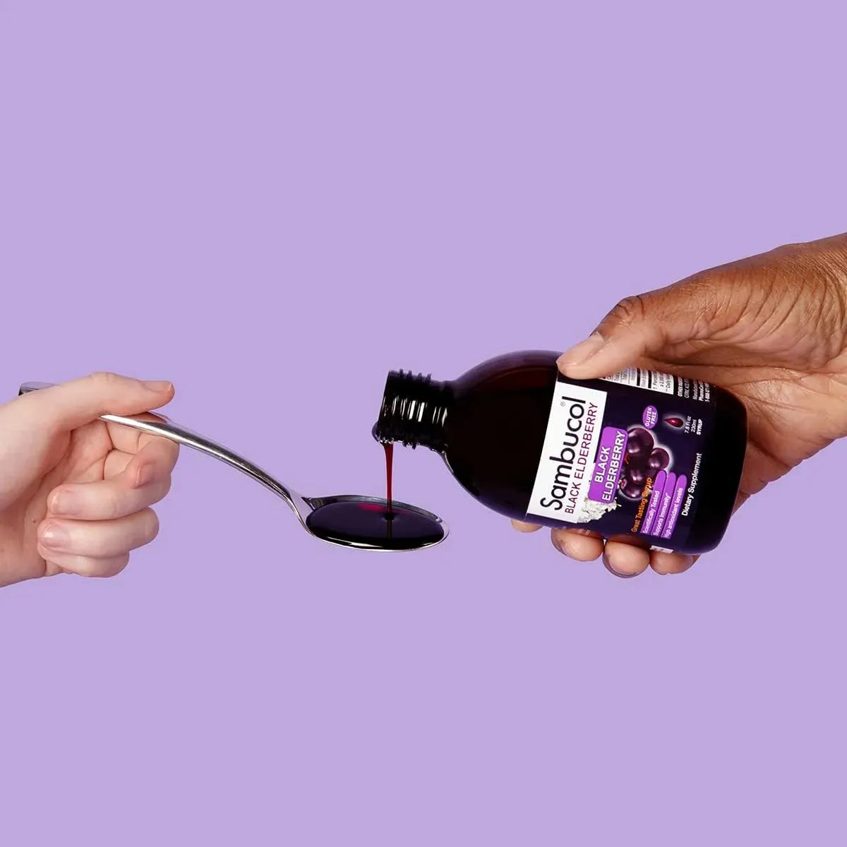 SAMBUCOL - Sambucol Black Elderberry Syrup 230Ml. - The Red Vitamin MX - Suplementos Alimenticios - {{ shop.shopifyCountryName }}