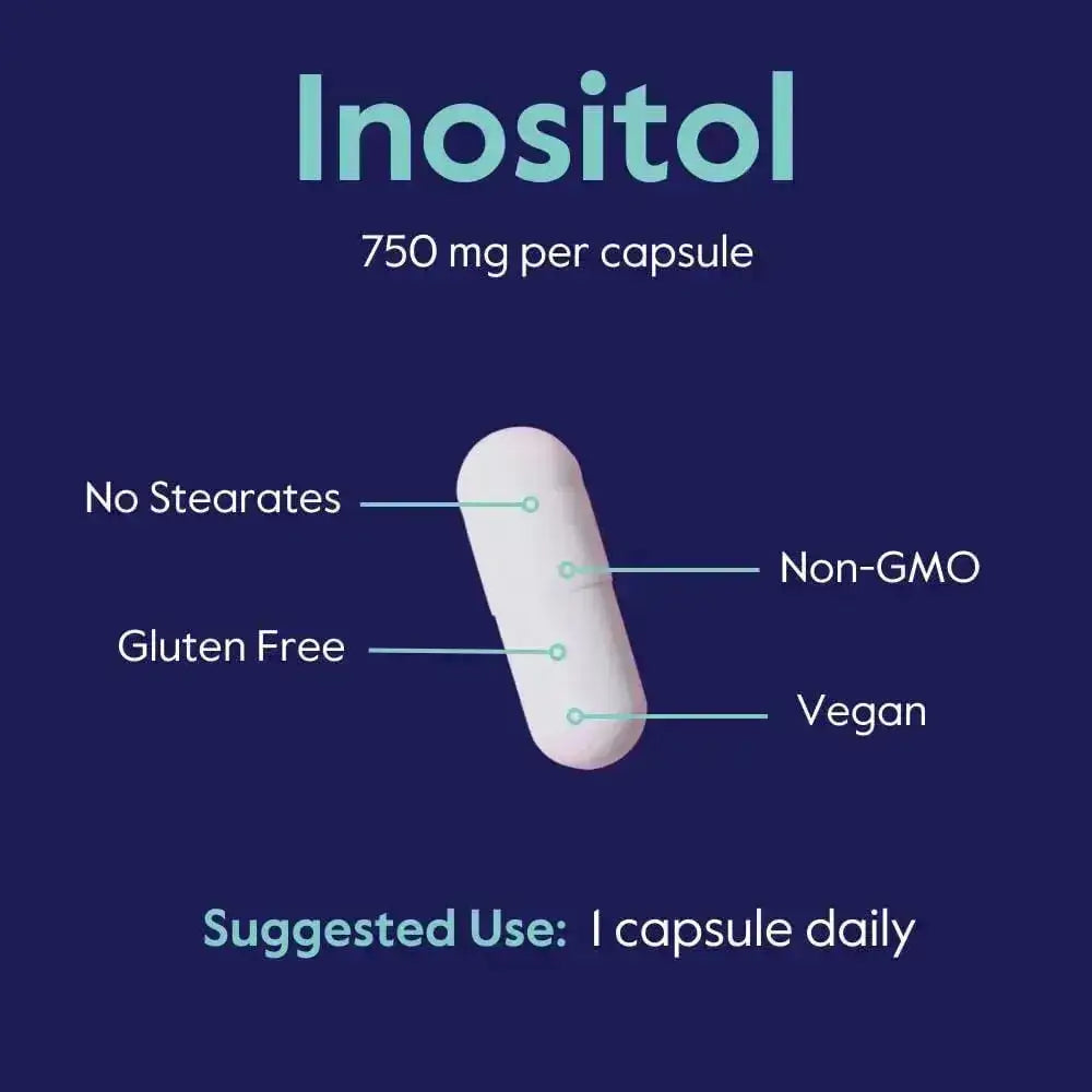 BESTVITE - BESTVITE Inositol 750Mg. 120 Capsulas - The Red Vitamin MX - Suplementos Alimenticios - {{ shop.shopifyCountryName }}