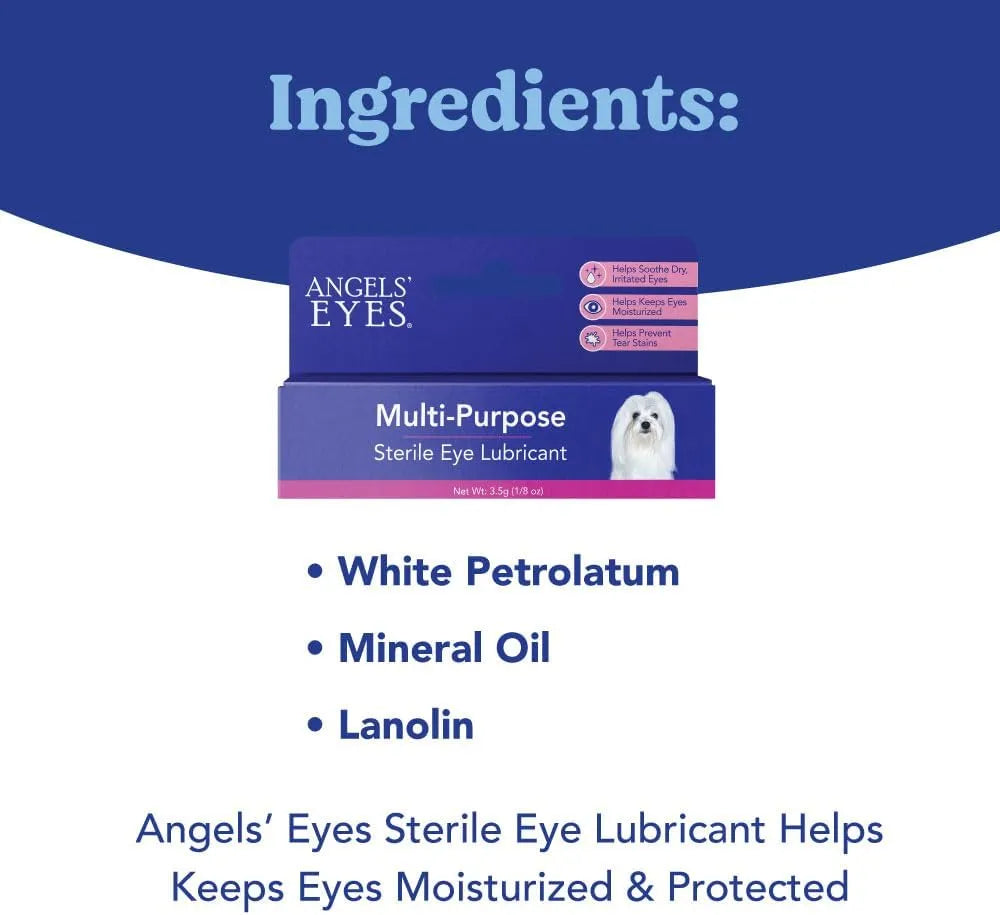 ANGELS' EYES - ANGELS' EYES Multi-Purpose Sterile Eye Lubricant 3.5Gr. - The Red Vitamin MX - Cuidado De Los Ojos De Los Perros - {{ shop.shopifyCountryName }}