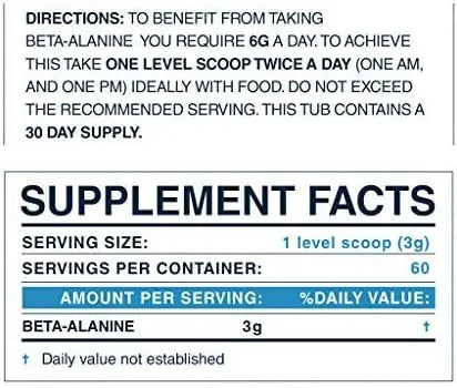 BLONYX - Blonyx Beta-Alanine 180Gr. - The Red Vitamin MX - Suplementos Alimenticios - {{ shop.shopifyCountryName }}