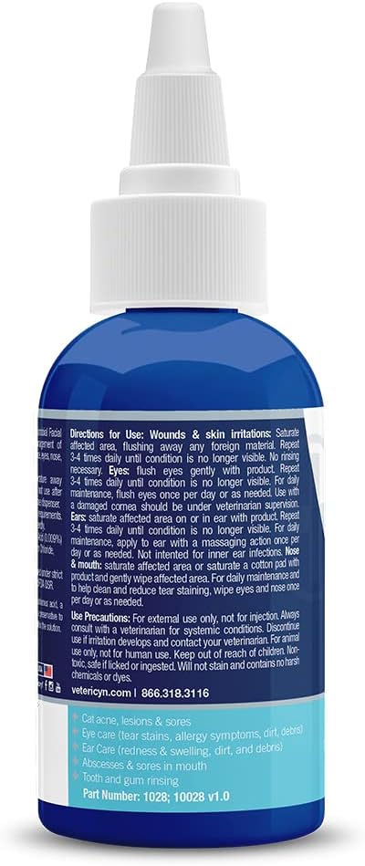 Vetericyn Plus Feline Facial Therapy 2 Fl.Oz.