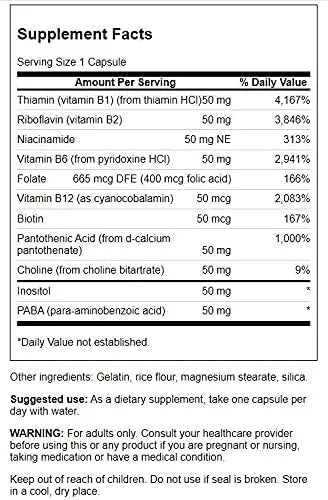 SWANSON - Swanson B-50 B-Complex 250 Capsulas 2 Pack - The Red Vitamin MX - Suplementos Alimenticios - {{ shop.shopifyCountryName }}