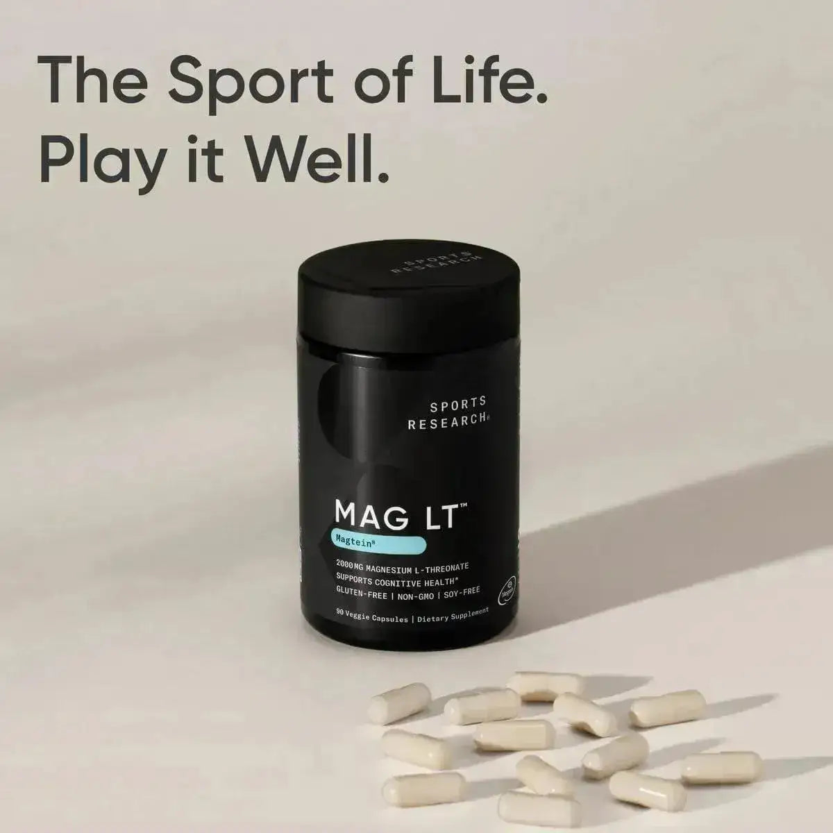 SPORTS RESEARCH - Sports Research Magtein Magnesium L-Threonate 90 Capsulas - The Red Vitamin MX - Suplementos Alimenticios - {{ shop.shopifyCountryName }}