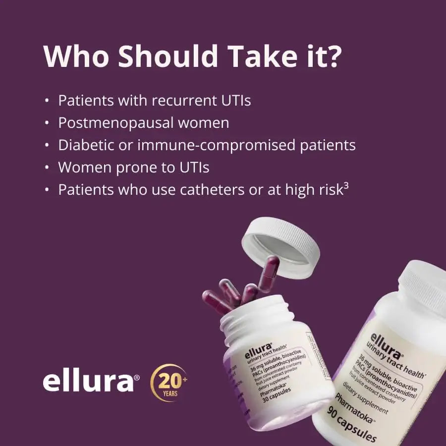 ELLURA - ellura 36Mg. Clinically Proven Soluble Bioactive PACs 30 Capsulas - The Red Vitamin MX - Suplementos Alimenticios - {{ shop.shopifyCountryName }}