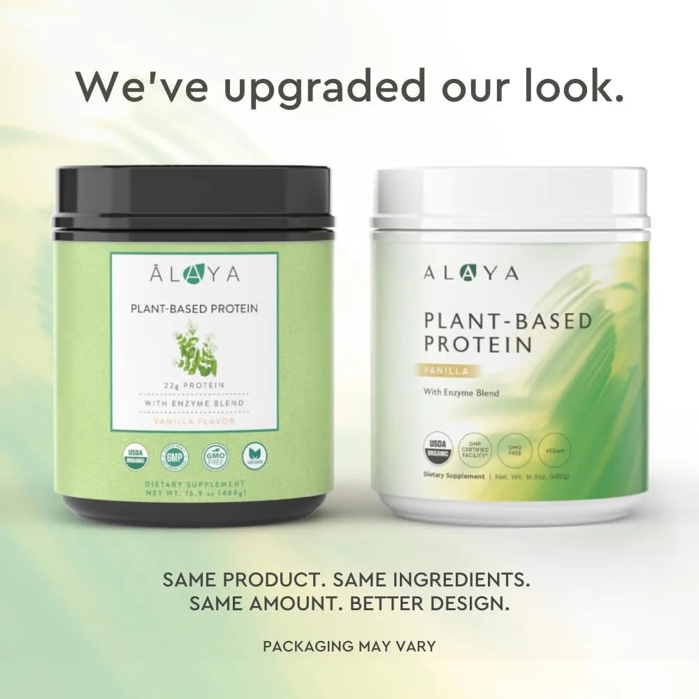 ALAYA NATURALS - Alaya Naturals Organic Plant Based Protein Powder Vanilla 480Gr. - The Red Vitamin MX - Suplementos Alimenticios - {{ shop.shopifyCountryName }}