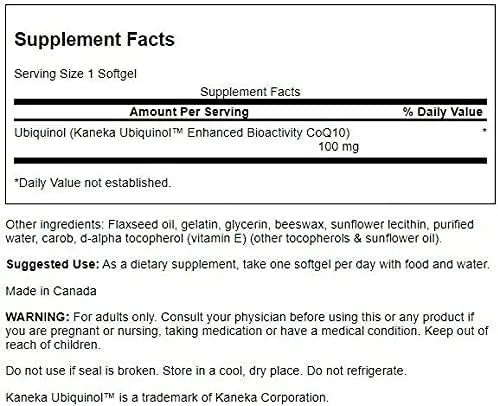 SWANSON - Swanson Ubiquinol 100Mg. 120 Capsulas Blandas 2 Pack - The Red Vitamin MX - Suplementos Alimenticios - {{ shop.shopifyCountryName }}