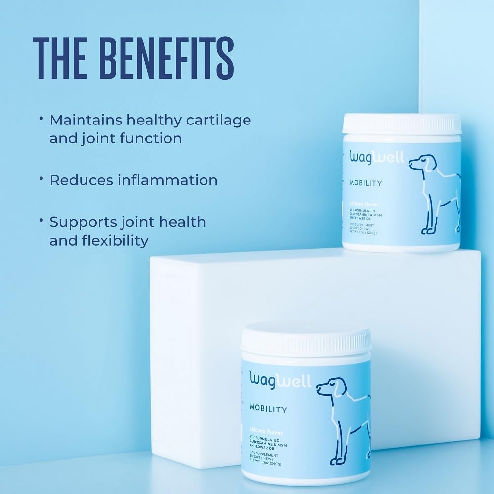 WagWell Mobility Chews 60 Masticables