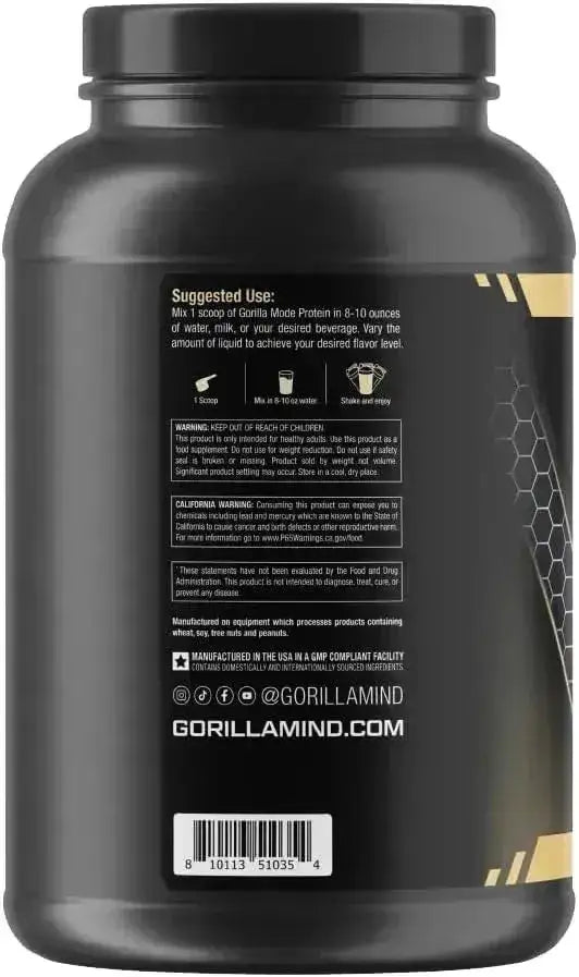GORILLA MODE - Gorilla Mode Premium Whey Protein Vanilla Ice Cream 972Gr. - The Red Vitamin MX - Suplementos Alimenticios - {{ shop.shopifyCountryName }}